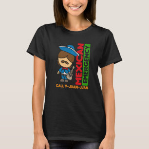 Camiseta Llamado de emergencia mexicano 9 Juan Juan