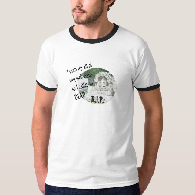 Camiseta Llamado en muertos (Anverso)