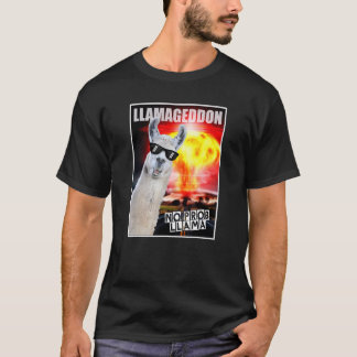 Camiseta Llamageddon No Probllama Cute Gráfico
