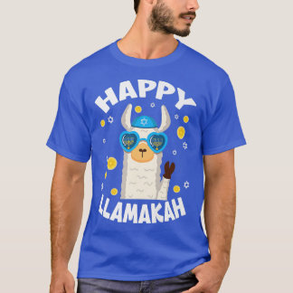 Camiseta Llamakah Hanukkah Funny Llamaorah