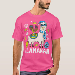 Camiseta Llamakkah Happy Hanukkah Jewish Christmas LLama Lo