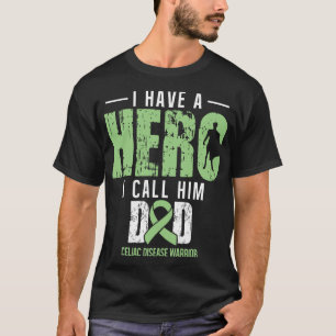 Camiseta Llámalo Papá - Celiac Enfermedad Sensibilizante R