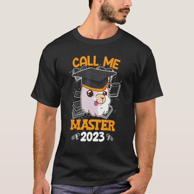 Camiseta Llámame a Master 2023 (Anverso)