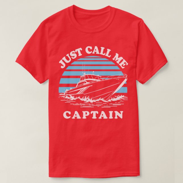 Camiseta Llámame Capitán (Diseño del anverso)