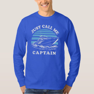 Camiseta Llámame Capitán Cita marinera