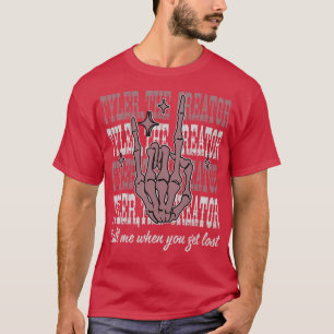 Camiseta Llámame cuando te pierdas Finger Skeleton