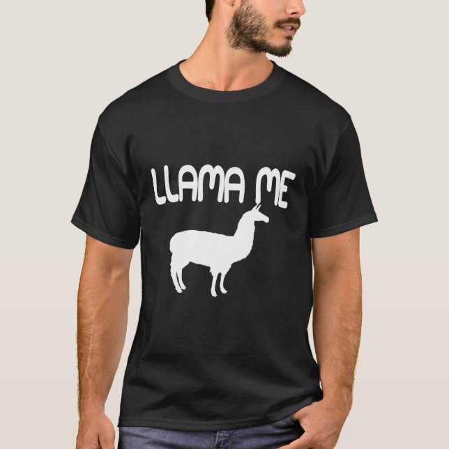 Camiseta Llámame Llámame  De Moda (Anverso)