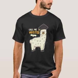 Camiseta Llámame Master Degree