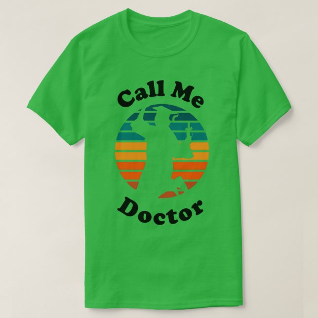 Camiseta Llámame Médica 3 (Diseño del anverso)