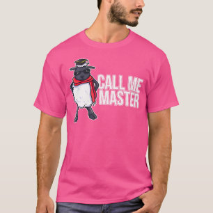 Camiseta Llámame Oveja maestra de graduación