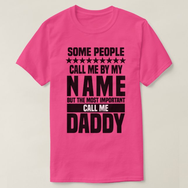 Camiseta Llámame Papá (Diseño del anverso)