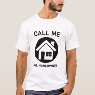 Camiseta Llámame Sr. propietario de la casa