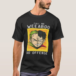 Camiseta Llámame Weeaboo Weeb Trash, Funny Anime Meme Weeab