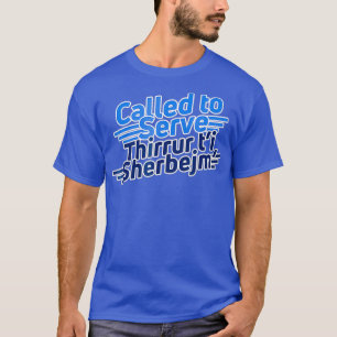 Camiseta Llaman al albanés para servir a misionero de LDS