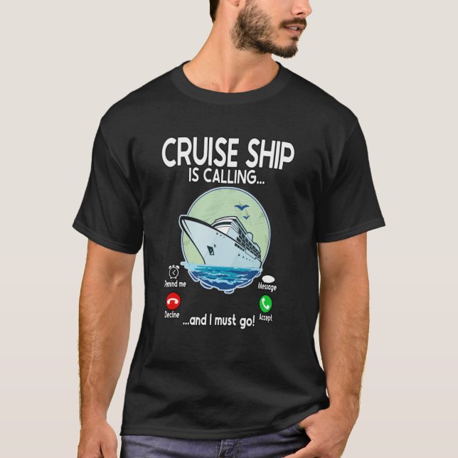 Camiseta Llaman cruceros (Anverso)
