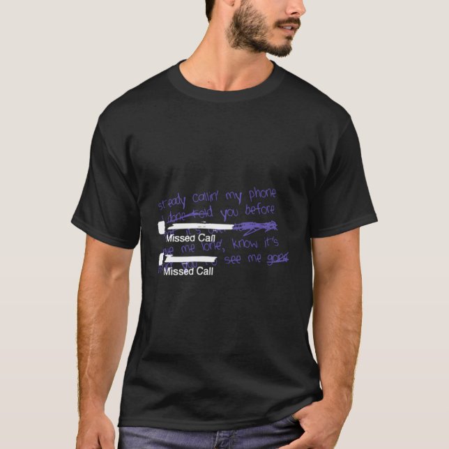 Camiseta Llamando a mi teléfono (Anverso)