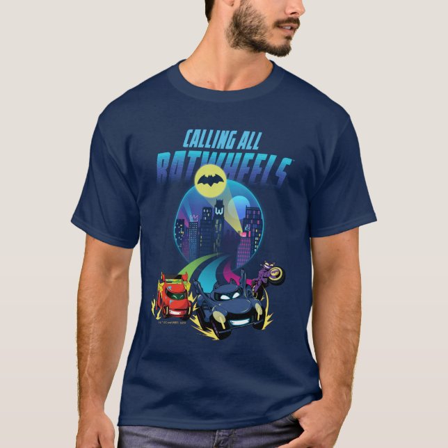 Camiseta Llamando a todas las ruedas de batería™ (Anverso)