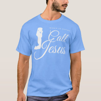Camiseta Llamar a Jesús Orar Religión Regalo de fe