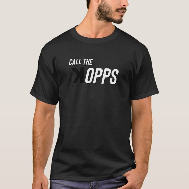 Camiseta Llamar A Kopps El Ace De Despedida De Béisbol De K (Anverso)