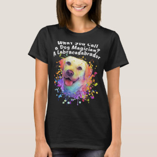 Camiseta Llamar a un perro mago de Labracadabrador de Labra