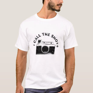 Camiseta Llamar La Toma Arte de Cámara Vintage