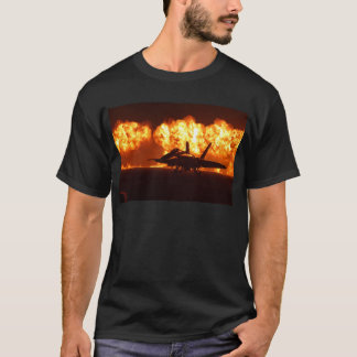 Camiseta Llamas de caza a reacción