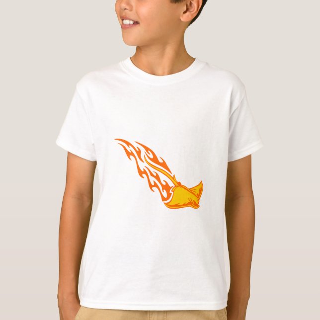 Camiseta Llamas del rayo de Sting (Anverso)