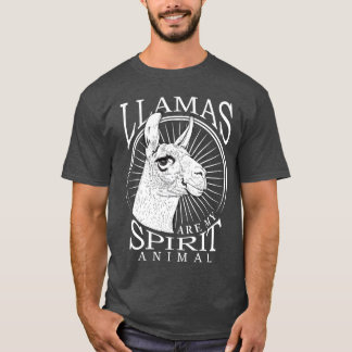 Camiseta Llamas son mi regalo de animal espiritual