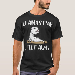 Camiseta Llamastay a las mujeres a 6 metros de distancia gr