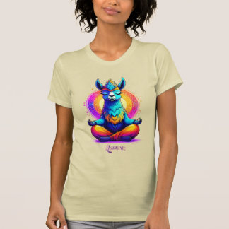 Camiseta Llamaste – Espíritu Animal Llama Zen Psicodélico