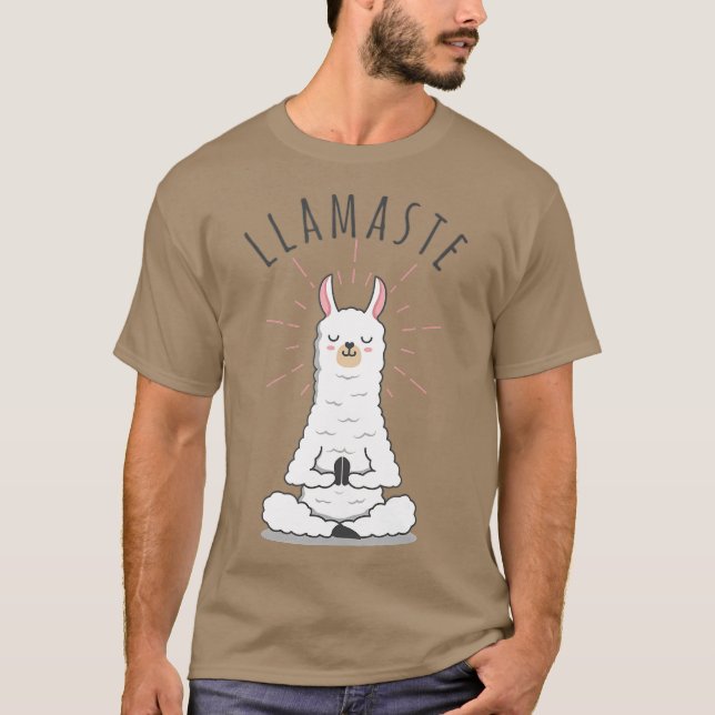 Camiseta Llamaste Llama Yoga Yogi Cum Love (Anverso)