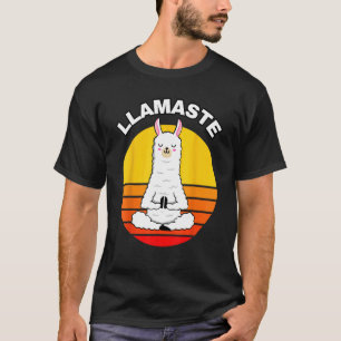 Camiseta Llamaste Namaste Zen Yoga Llama Feng Shui