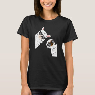 Camiseta Llamativo Perezoso Lindo Escondiendo Animal Divert