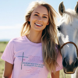 Camiseta LLAME A SU ACOGIDA Mamá Esposa Proverbios 31 Escri