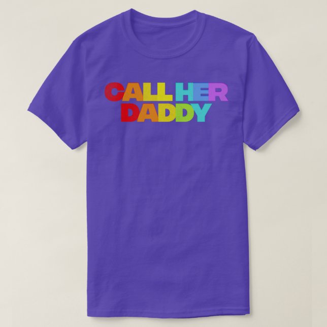 Camiseta Llame a su papá 1 (Diseño del anverso)