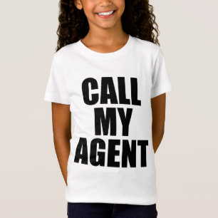 Camiseta llame mi agente