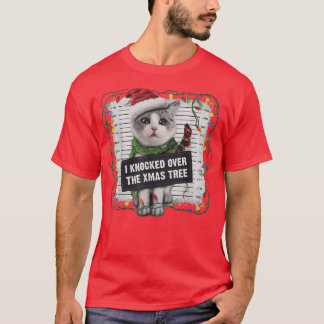 Camiseta Llamé Por El Árbol De Navidad, Cat Lover T-Shir