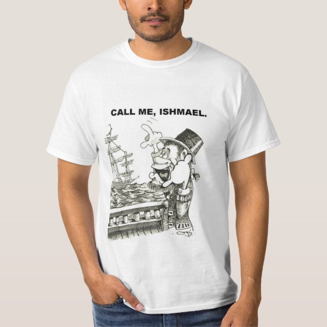 Camiseta Llámeme, Ishmael (Anverso)