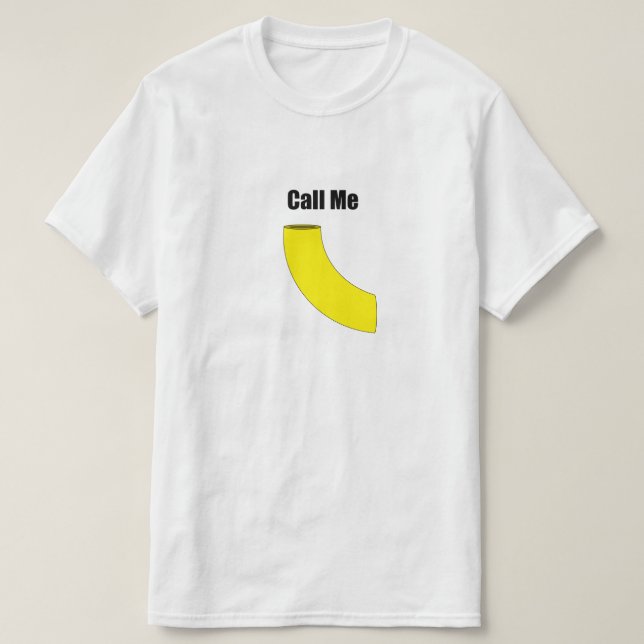 Camiseta Llámeme mac (Diseño del anverso)