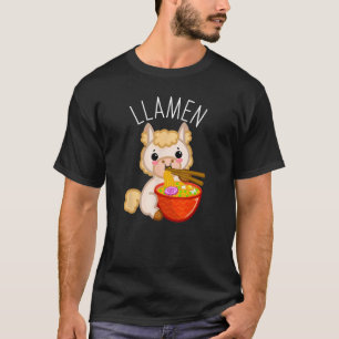 Camiseta Llamen a Ramen Noodles tierno regalo japonés