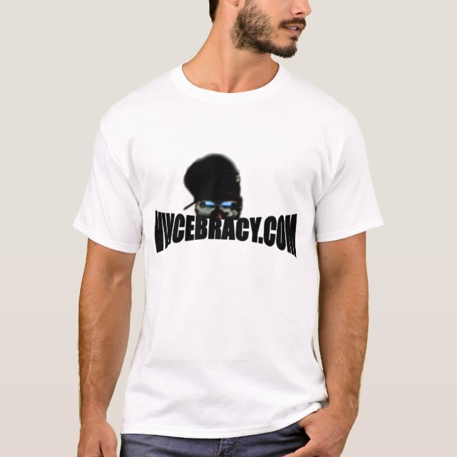 Camiseta llana del logotipo de VB.COM (Anverso)