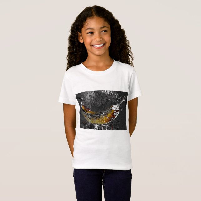 Camiseta llano de plátano (Anverso completo)