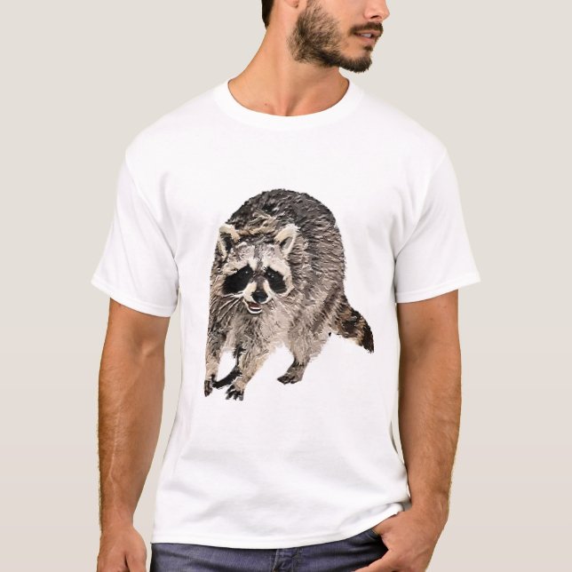 Camiseta Llano del Racoon (Anverso)