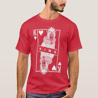 Camiseta Llanto recubierto blando Terrier Rey De Corazones 