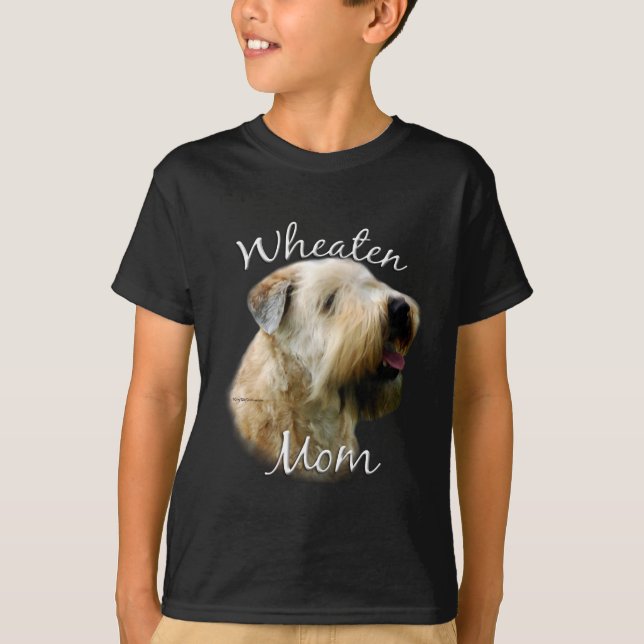 Camiseta Llanto suave llenado Terrier Mamá 2 (Anverso)