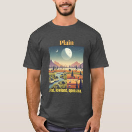 Camiseta Llanura de calor de carbón vegetal - Lowland plana