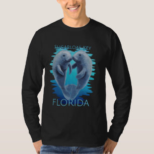 Camiseta Llave de Azúcar Florida Vacaciones Cute Manatees S