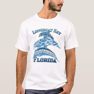 Camiseta Llave de bote larga en Florida Vacantes delfines t