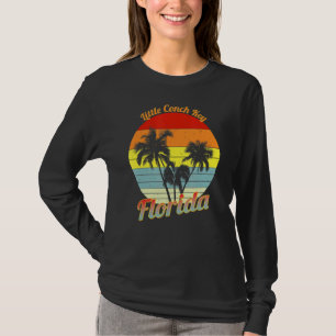 Camiseta Llave de Conch Pequeña Florida Palmas Tropicales R