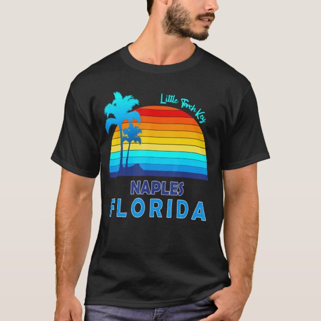 Camiseta Llave de la antorcha pequeña Nápoles Florida Bea t (Anverso)